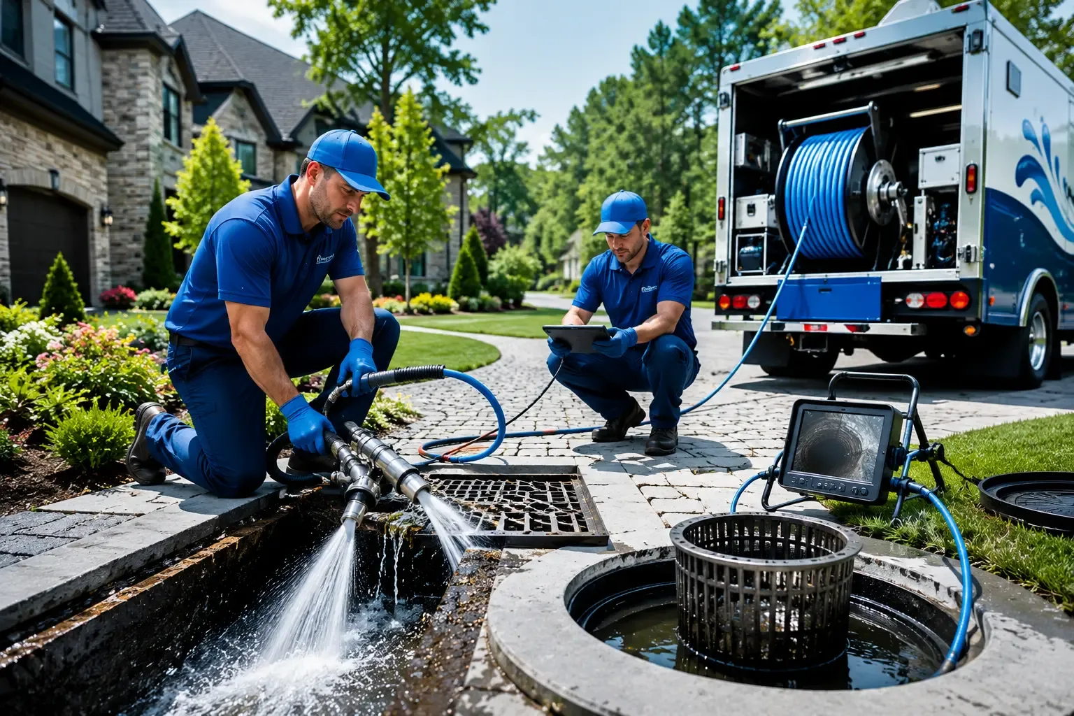 Local outdoor drain cleaning professionals in Maeystown, IL